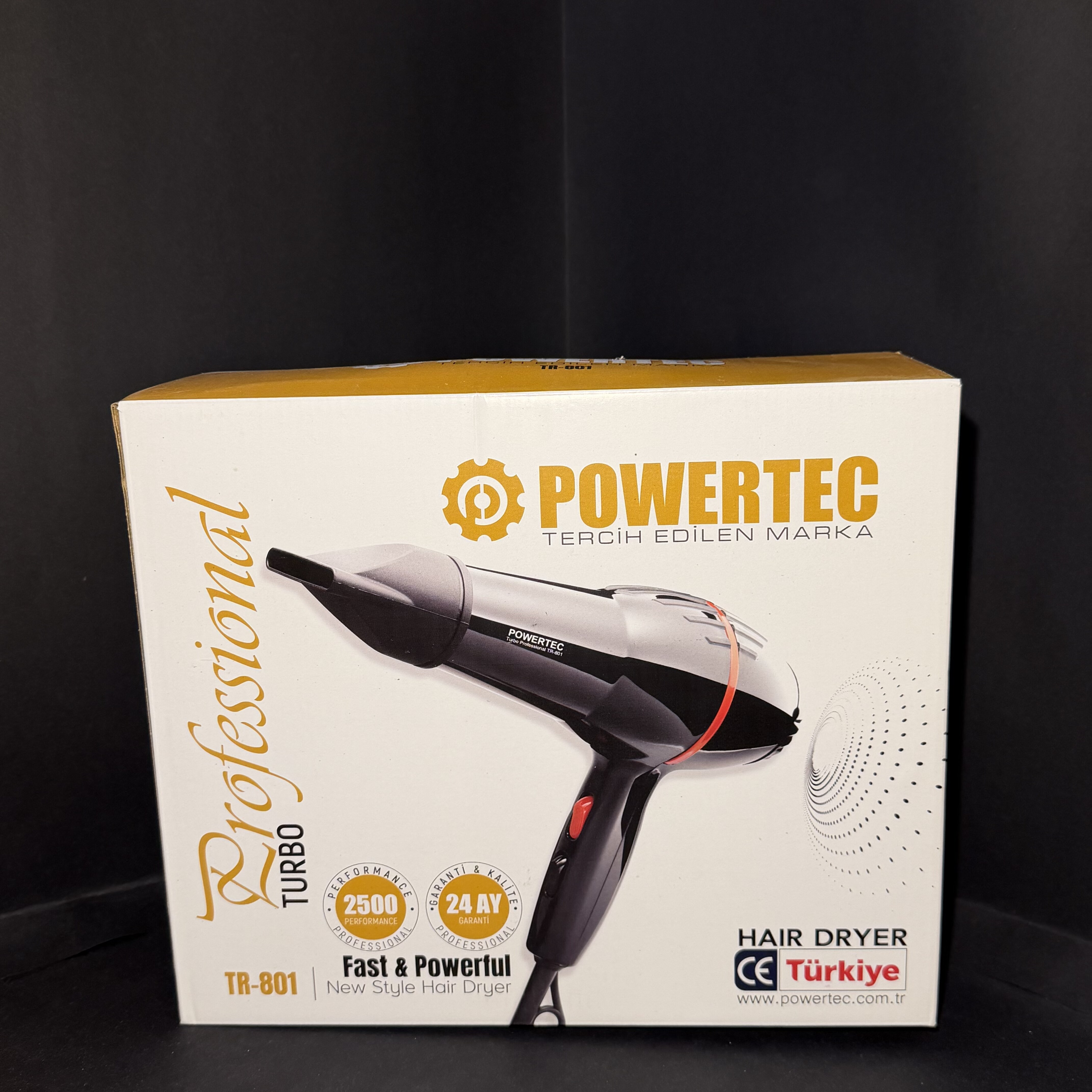 POWERTWC TR-801 SAÇ KURUTMA FÖN MAKİNASI