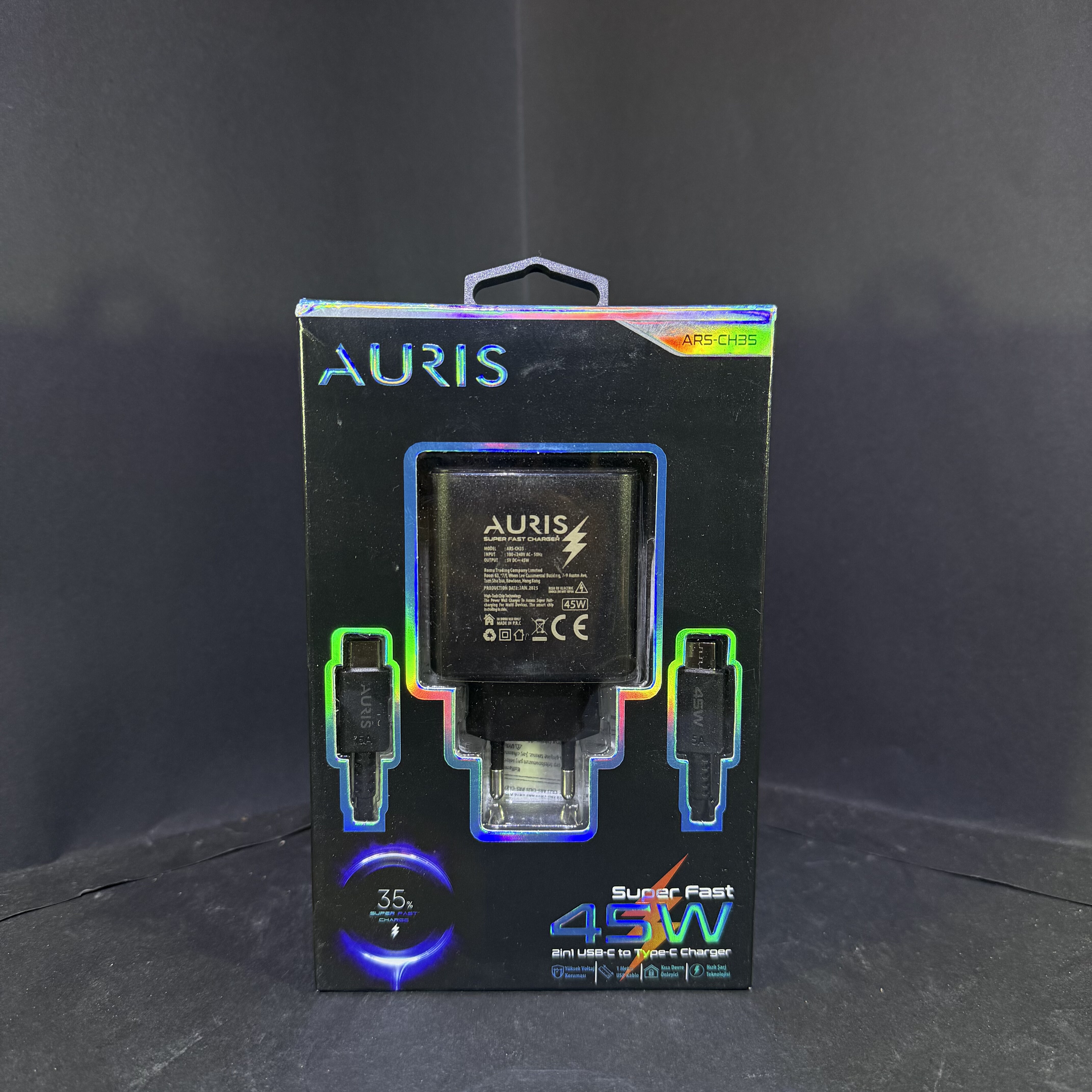 AURİS ARS-CH35 45W ŞARJ ALETİ