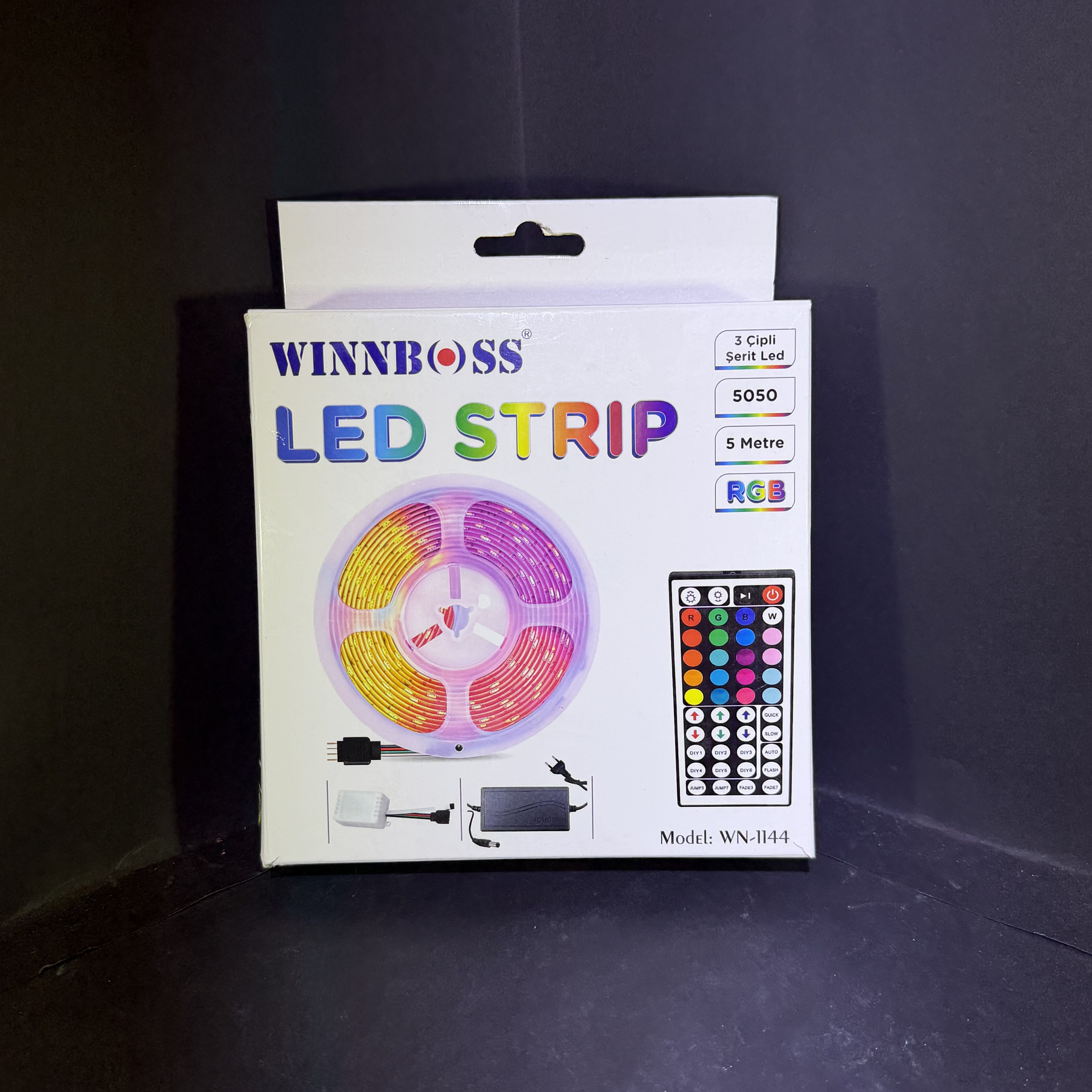 WİNNBOSS 3 ÇİPLİ 5 METRE RGB LED