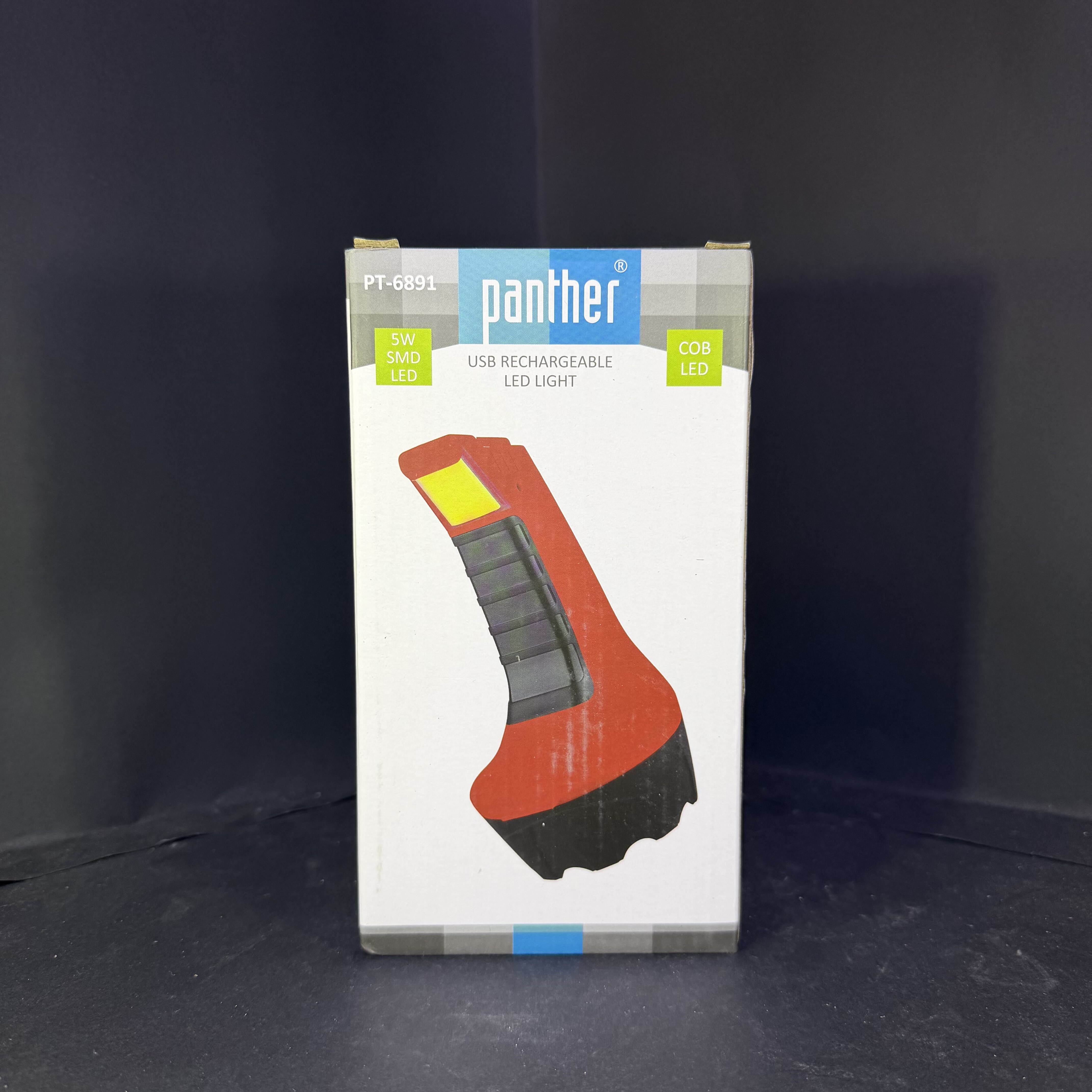 PANTHER PT-6891 GÜNEŞ PANELLİ LEDLİ 5W EL FENERİ