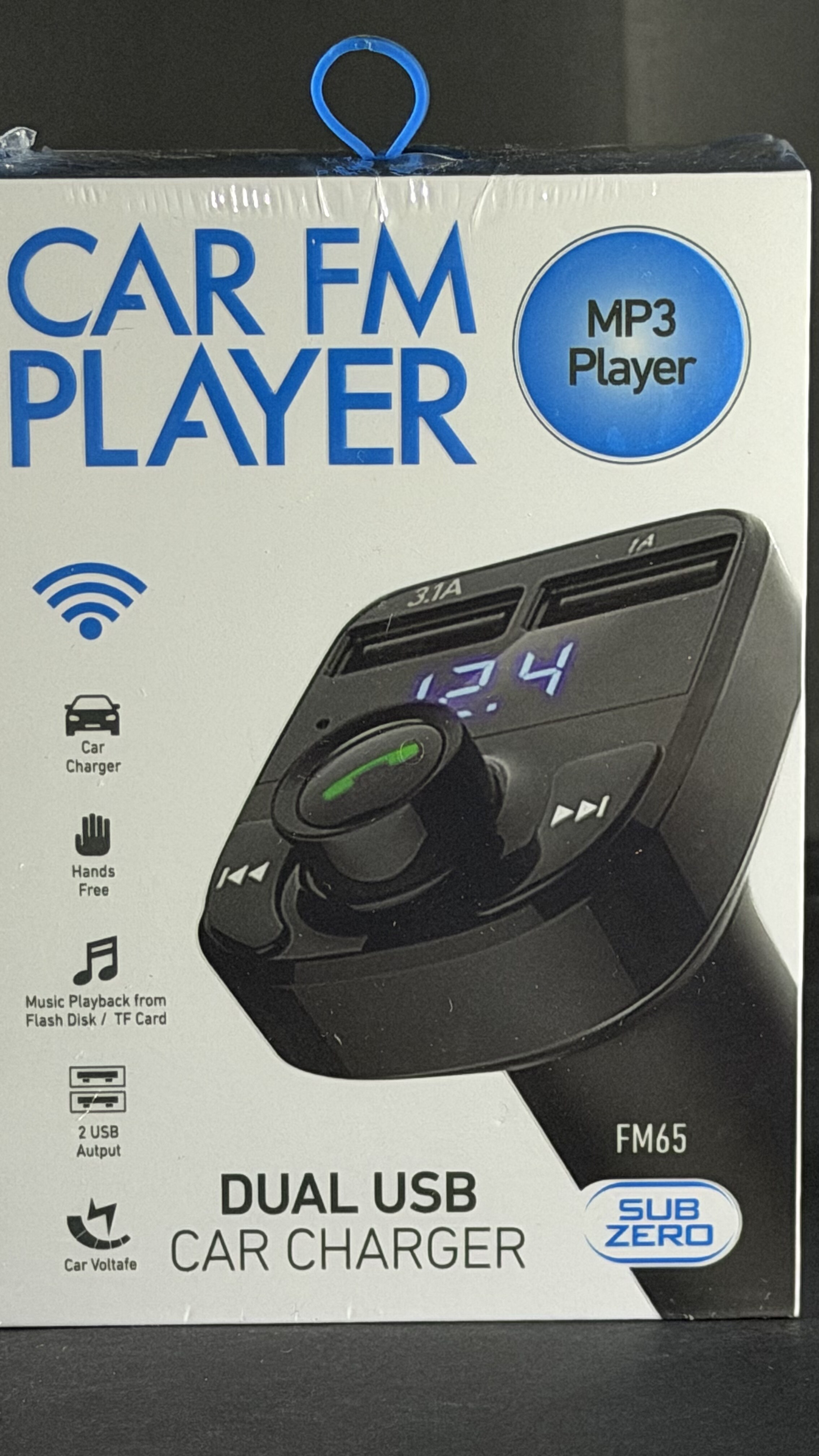 SUBZERO FM65 CAR FM PLAYER